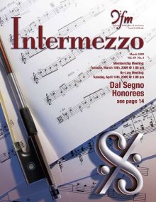 Intermezzo - 2009/March Intermezzo - 2009/March