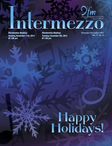 Intermezzo - 2014/November-December Intermezzo - 2014/November-December